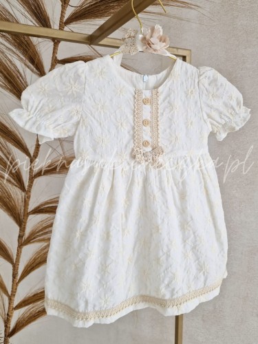 ecru-sukienka-bawelniana-w-zestawie-z-opaska