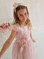 sukienka-tiulowa-z-rekawkiem-przyozdobiona-kwiatami-3d-rozowa